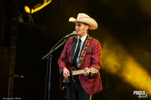 JAKE PENROD en concert au Festival Country Rendez-Vous 2017 - Photo: Emmanuel Marin