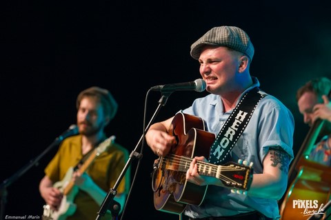 ROB HERON en concert à American Journeys Festival - Photographe Emmanuel MARIN