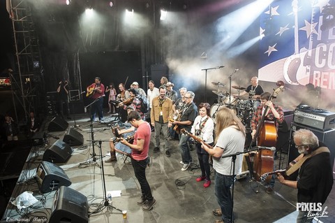 photos d'Emmanuel marin lors du final au festival Country Rendez-Vous 2017