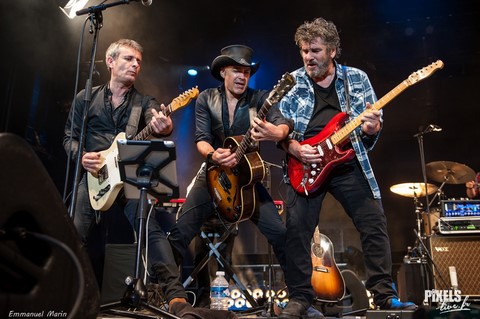 GILDAS ARZEL & THE GHOST BAND en concert au Festival Country Rendez-Vous 2017 - Photo: Emmanuel Marin