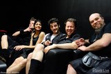 Les CELKILTS en backstage lors de leur concert au transbordeur