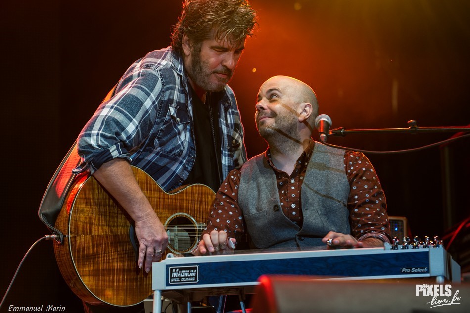 Gildas ARZEL avec Manu BERTRAND - Photo Emmanuel MARIN