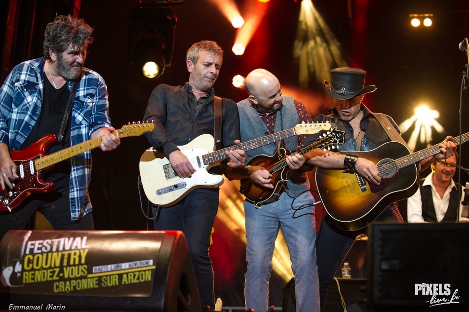 Gildas ARZEL avec Erik SITBON & The Ghost Band - Photo Emmanuel MARIN