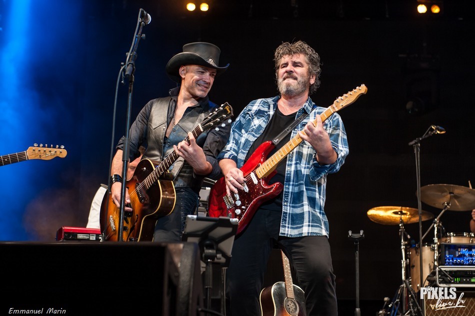 Gildas ARZEL avec Erik SITBON & The Ghost Band - Photo Emmanuel MARIN