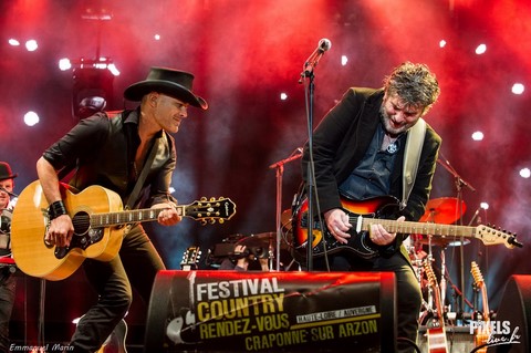 Gildas ARZEL avec Erik SITBON & The Ghost Band - Photo Emmanuel MARIN