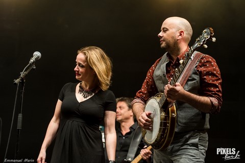 Gildas ARZEL avec Erik SITBON & The Ghost Band - Photo Emmanuel MARIN