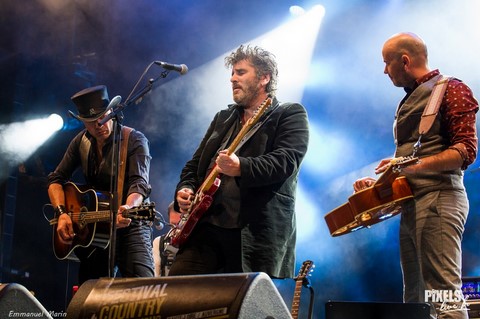 Gildas ARZEL avec Erik SITBON & The Ghost Band - Photo Emmanuel MARIN